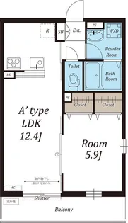 リブリ・RICHEⅧ【2階】の間取り