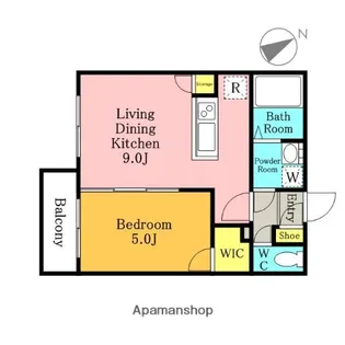 クレアコート川口【2階】の間取り