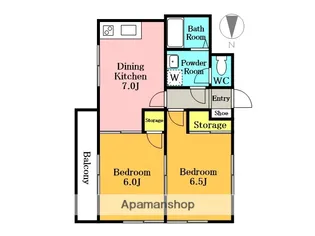 ミライオンビル【3階】の間取り