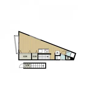 コーポエル【201号室号室】の間取り