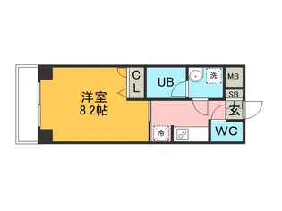 リンクパラッツォ 川口本町【11階】の間取り