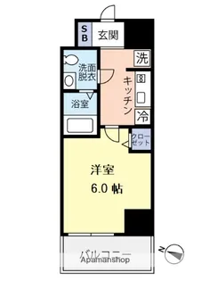 グランヴァンプレミアム川口【9階】の間取り