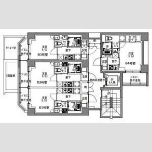 SーRESIDENCE川口LUCHIA【3階】の間取り