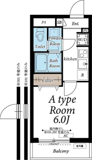 ヴィラ鳩ヶ谷【1階】の間取り