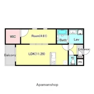 シエーナ川口元郷【101号室】の間取り