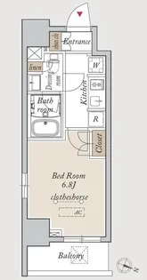HF川口駅前レジデンス【0310号室】の間取り