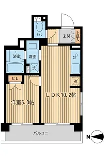 KDX川口幸町レジデンス【3階】の間取り