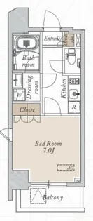 オープンブルーム川口【9階】の間取り