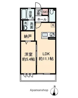 アーバンライフTODA【303号室】の間取り