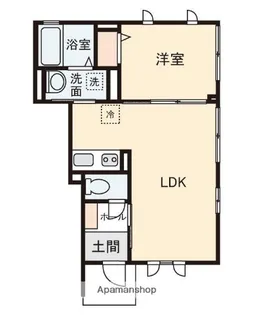HA−5【1階】の間取り