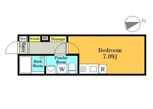 スタートライズ【2階】の間取り