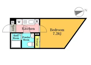 スタートライズ【0202号室】の間取り