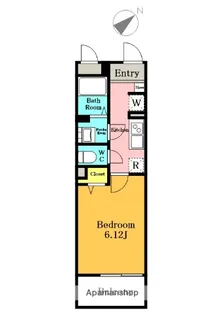 ハーベスト鳩ヶ谷駅前【3階】の間取り