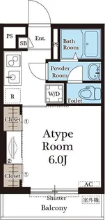 リブリ・ESPOIR 参番館【2階】の間取り