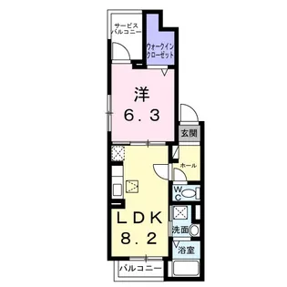 アーバンメゾン【1階】の間取り