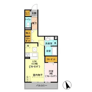 セピアヒルズ【1階】の間取り