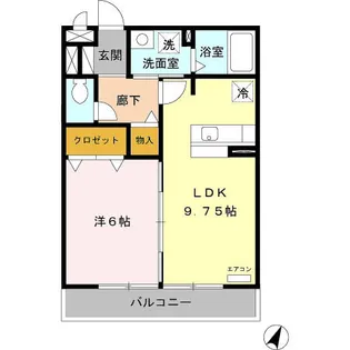 パークリバー【2階】の間取り