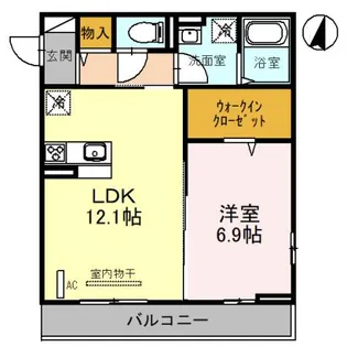 FLEUVE【2階】の間取り