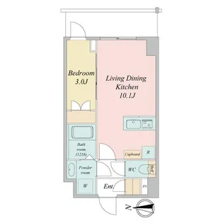 LIME RESIDENCE KAWAGUCHI EAST【4階】の間取り