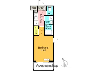 アイルグランデ川口【5階】の間取り