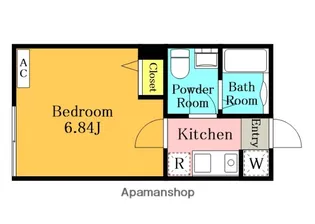 エテルノヴァローレ新井宿【1階】の間取り
