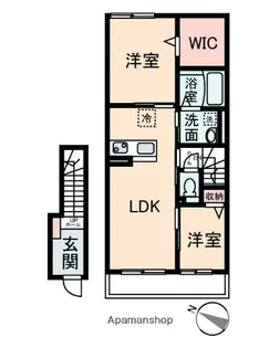 シャルマン【2階】の間取り