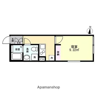 LUMIERE HATOGAYA【2階】の間取り