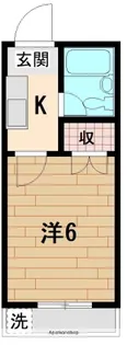 リナス川口元郷【3階】の間取り