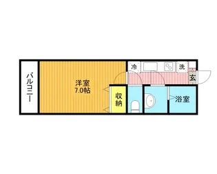 海人【3階】の間取り