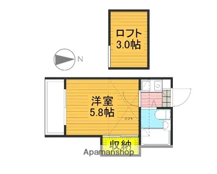 COSMO−Ⅲ【1階】の間取り