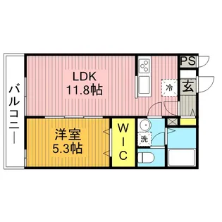リブリ・ラフォートⅣ【2階】の間取り