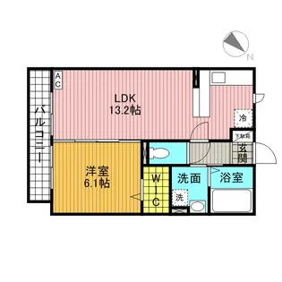 アルページュ【3階】の間取り
