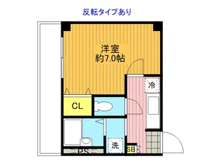 アンプルール フェール 川口Ⅱ【1階】の間取り