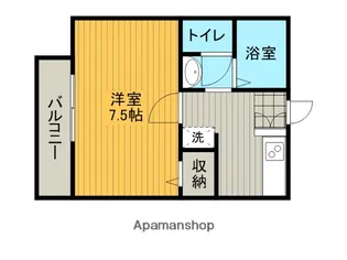 プラム・メゾン【202号室】の間取り
