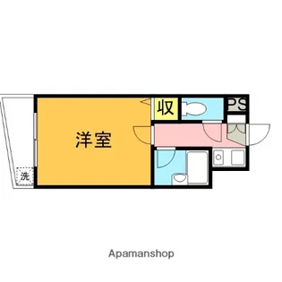 ラ・トゥール川口【7階】の間取り