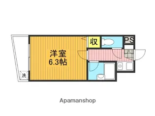 ラ・トゥール川口【4階】の間取り