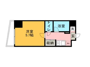 ピュアコート花・川口【801号室】の間取り