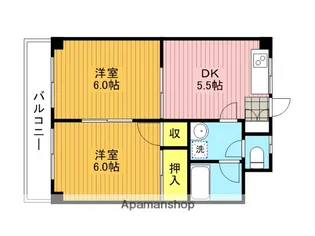 アーバンヒルASAHI【306号室】の間取り