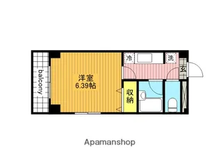 イーストシティタワーズ【8階】の間取り