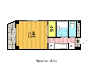 イーストシティタワーズ【4階】の間取り