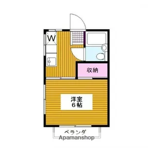 コーポ英和【2階】の間取り