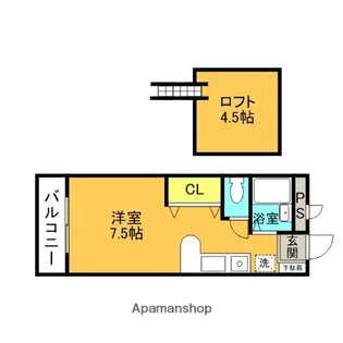 フルハウスK棟【2階】の間取り