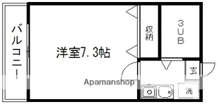 シャレー東大宮【1階】の間取り