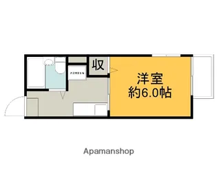 シティハイムマツモト【102号室】の間取り