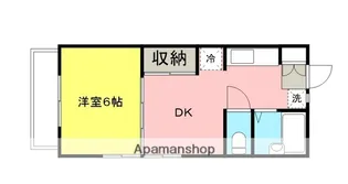 エステートサンフラワー【2階】の間取り