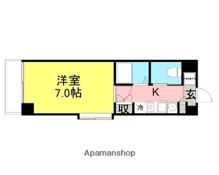 カーサかえで【301号室】の間取り