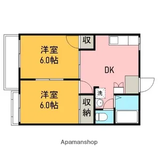 タカシヤハイツ【102号室】の間取り