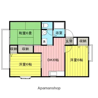セジュール高橋№1【203号室】の間取り