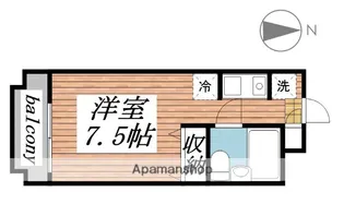 メゾン・ド・アエロスター【4階】の間取り