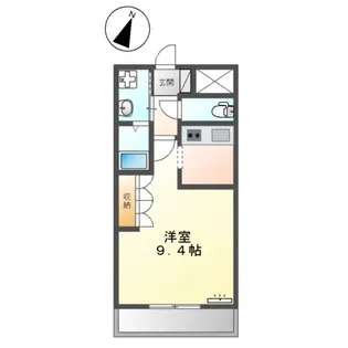 エルシオンⅢ【2階】の間取り